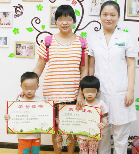 【81326/81327例报喜】“亲戚”缘何致不孕 治疗喜获龙凤胎